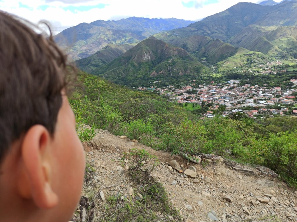 Vilcabamba desde la vista de Tatayo